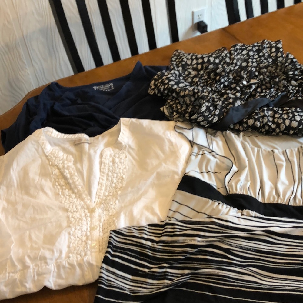 Lot of 4 Maternity shirts